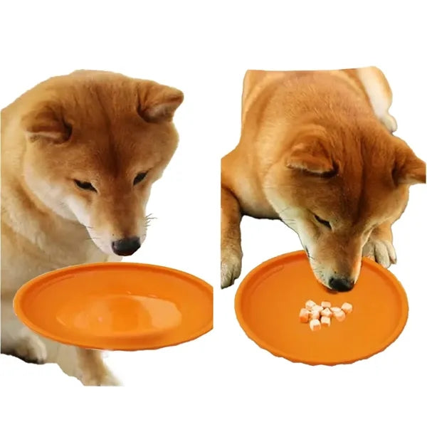 Durable Pet Flying Disc Interactive Training Toy