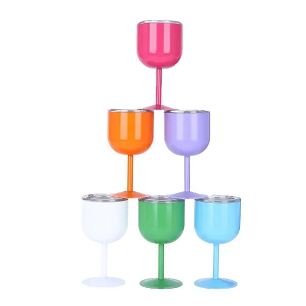 4Oz Mini Stainless Steel Wall Goblet Cup