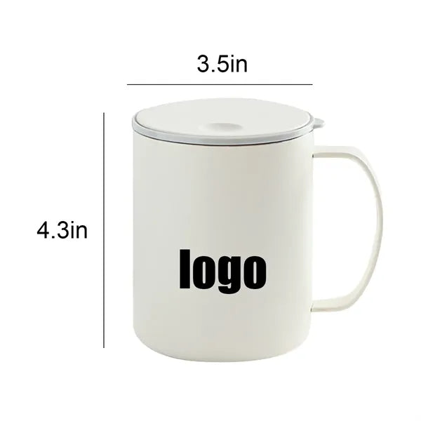 Stainless Steel Coffee Mug With Lid