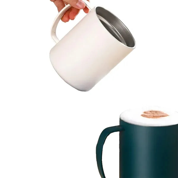 Stainless Steel Coffee Mug With Lid