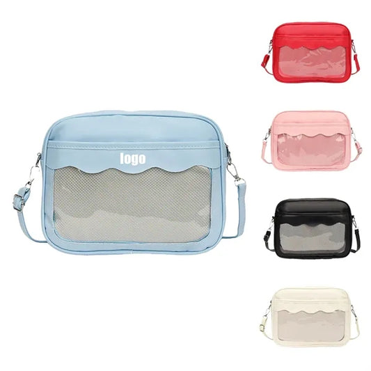 Transparent Window Crossbody Shoulder Bag