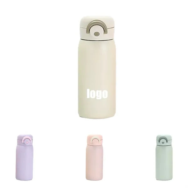 12Oz Portable Stainless Steel Bouncing Thermos