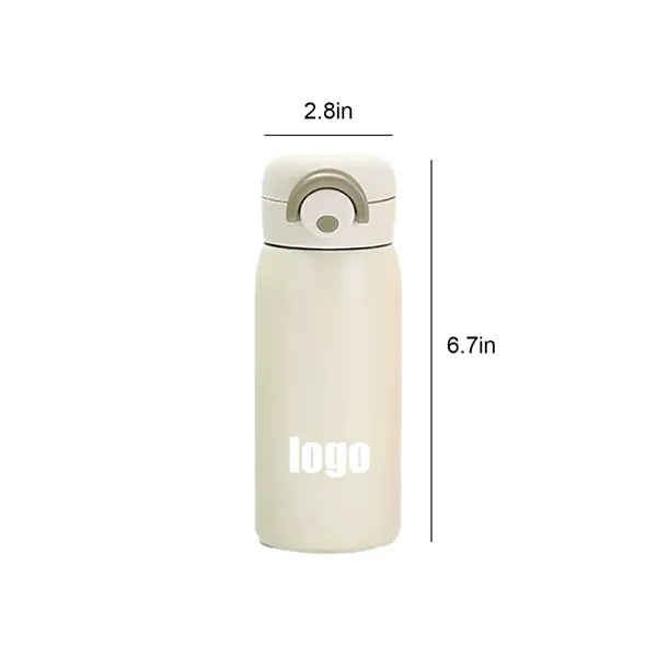 12Oz Portable Stainless Steel Bouncing Thermos