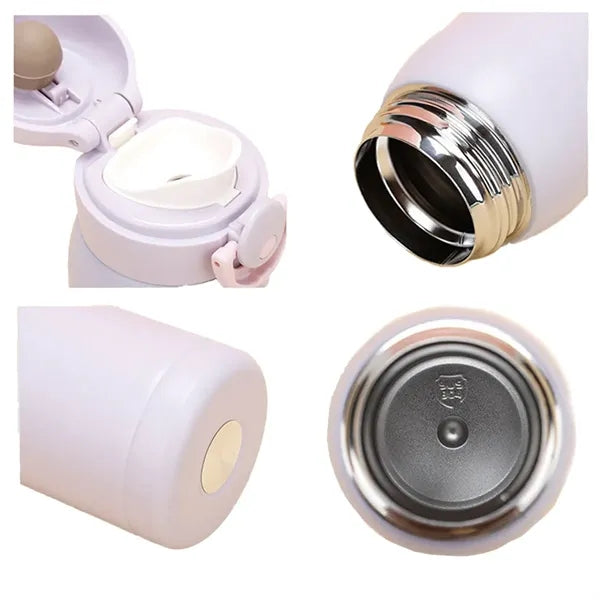12Oz Portable Stainless Steel Bouncing Thermos