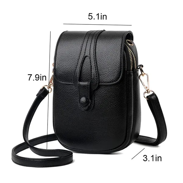 Small Leather Crossbody Purse Bag