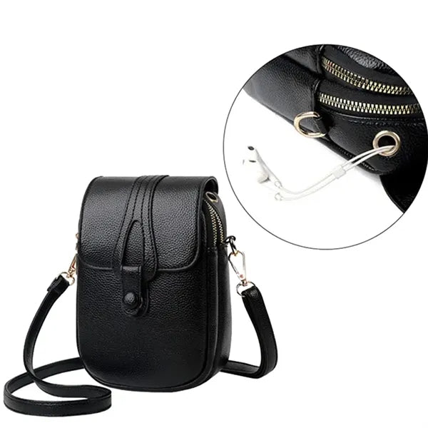 Small Leather Crossbody Purse Bag