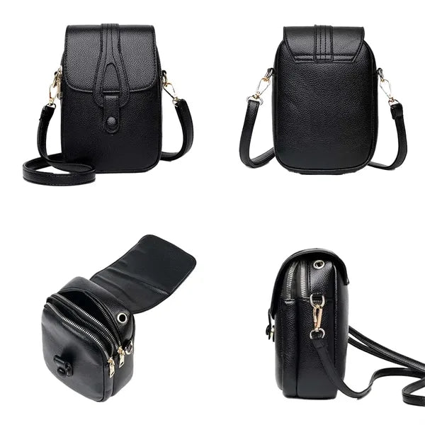Small Leather Crossbody Purse Bag