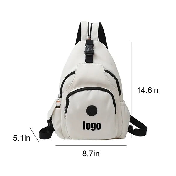 Split Strap Dual Use Leather Backpack