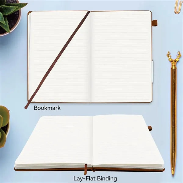Portable Leather Hardcover Notebooks