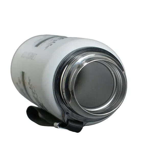 Vacuum Insulated Stainless Steel Bottle With Pattern