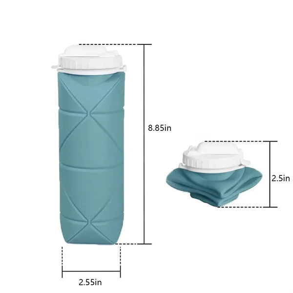 20 Oz Collapsible Bottle Made Of Silicone