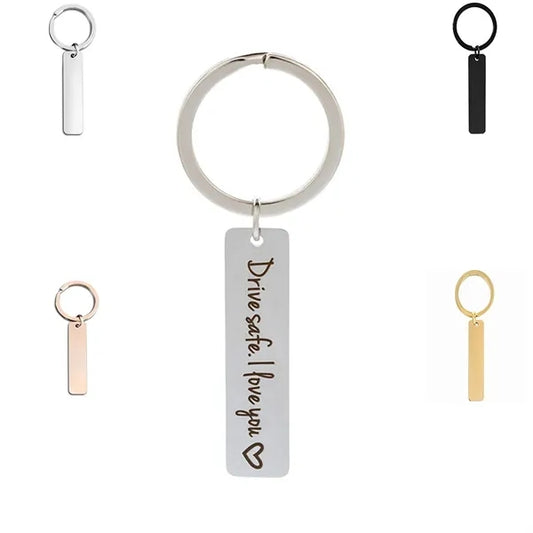 Classic Stainless Steel Keychain