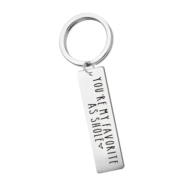 Classic Stainless Steel Keychain