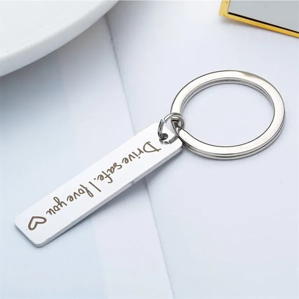 Classic Stainless Steel Keychain