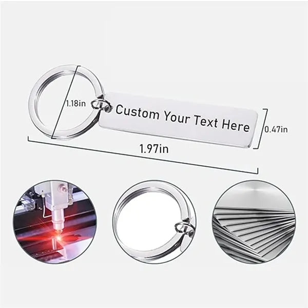 Classic Stainless Steel Keychain