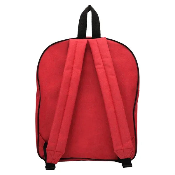 Clear Pvc Backpack W/ Colored Back