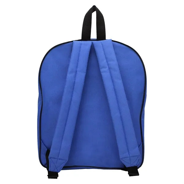 Clear Pvc Backpack W/ Colored Back