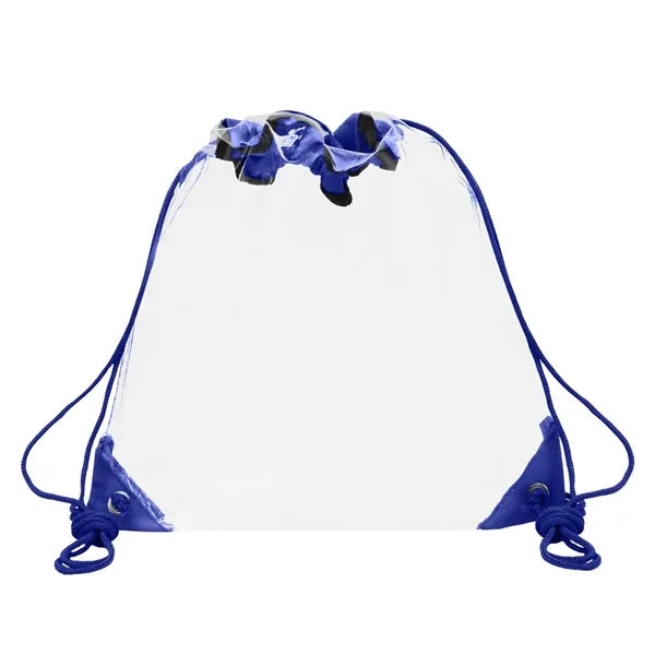 Clear Stadium Security Compliant Drawstring