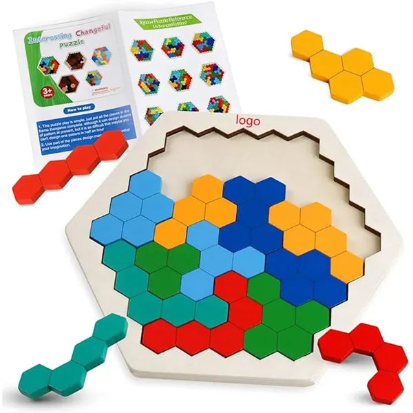 Brain Teaser Hexagon Puzzles Games