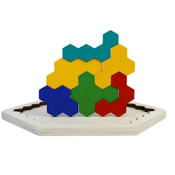 Brain Teaser Hexagon Puzzles Games