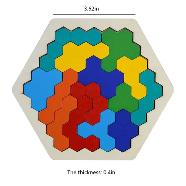 Brain Teaser Hexagon Puzzles Games