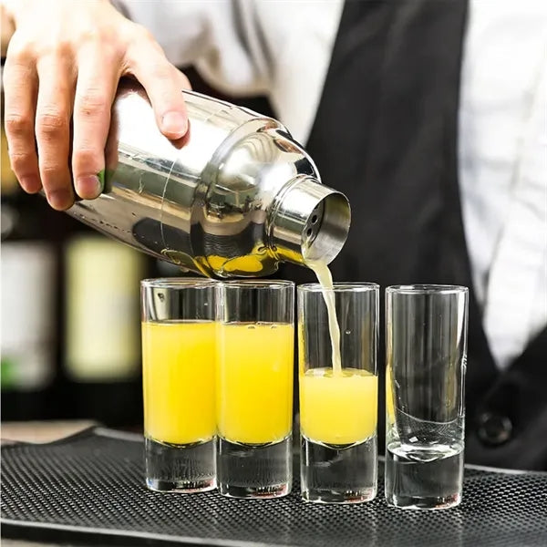 Clear Heavy Base Shot Glasses For Tequila