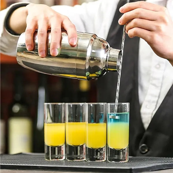 Clear Heavy Base Shot Glasses For Tequila