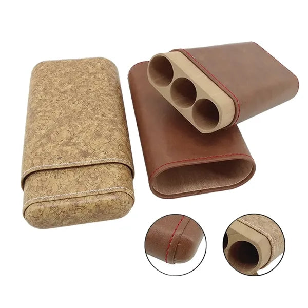 3-Cigar Portable Humidor