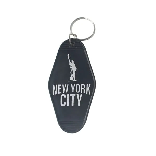 Plastic Rhombus Keychain