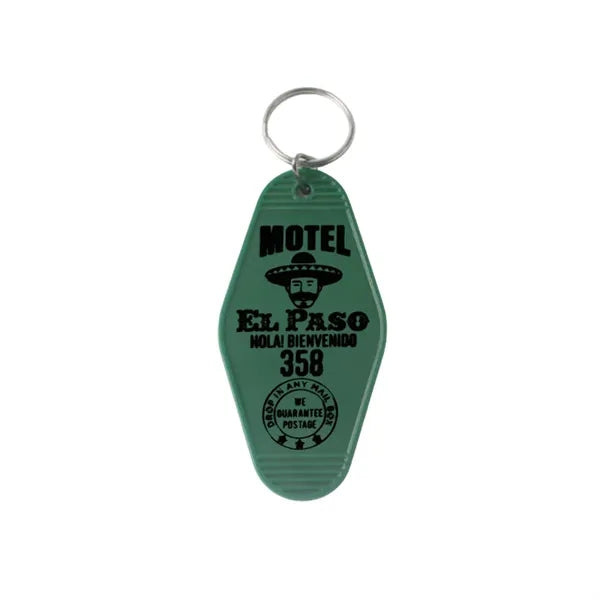 Plastic Rhombus Keychain