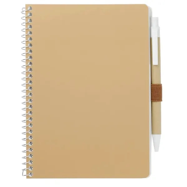 Eco Spiral Notebook with Pen