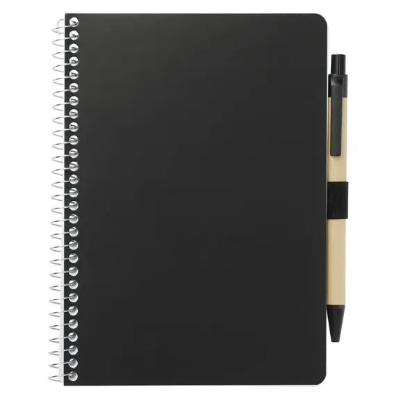 Eco Spiral Notebook with Pen
