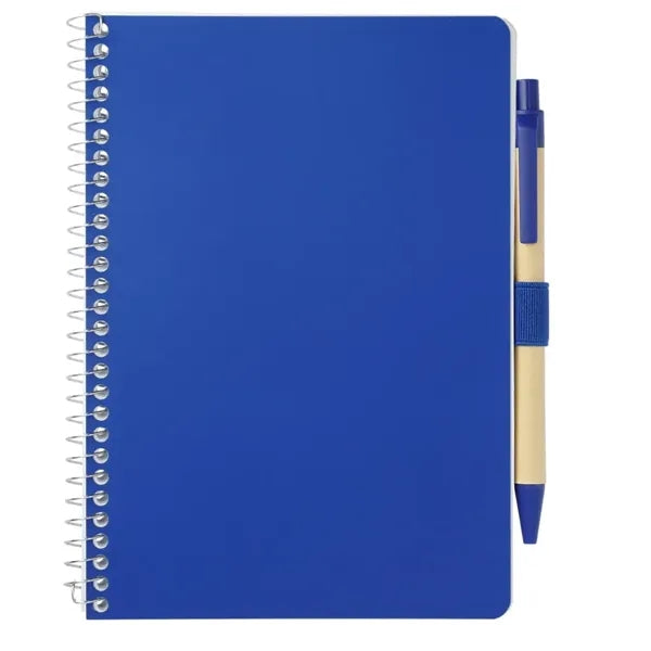 Eco Spiral Notebook with Pen