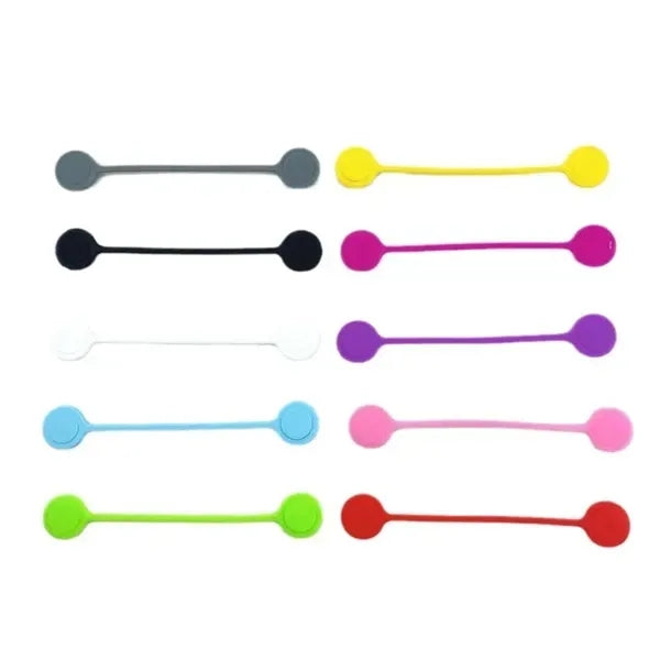 Silicone Magnetic Cord Winders Cable Ties