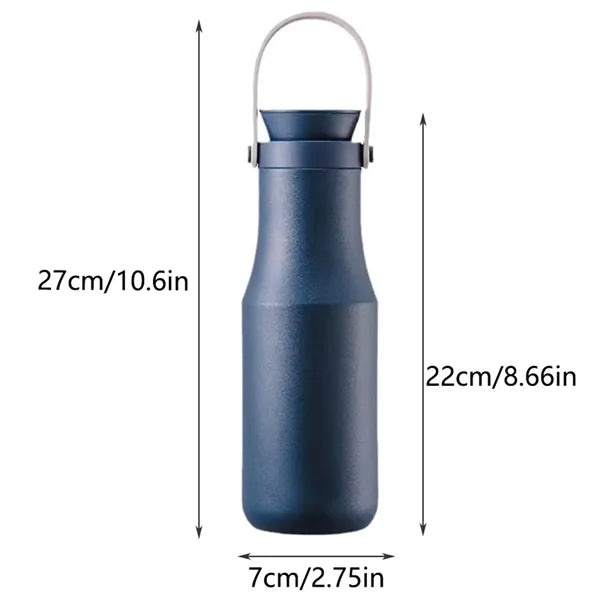 16oz Portable Vacuum Sports Bottle