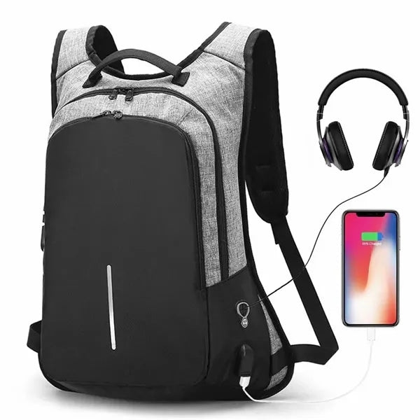Anti-theft Backpack With USB Interface