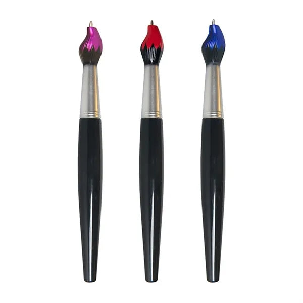 Paint Brush Pen with Black Handle