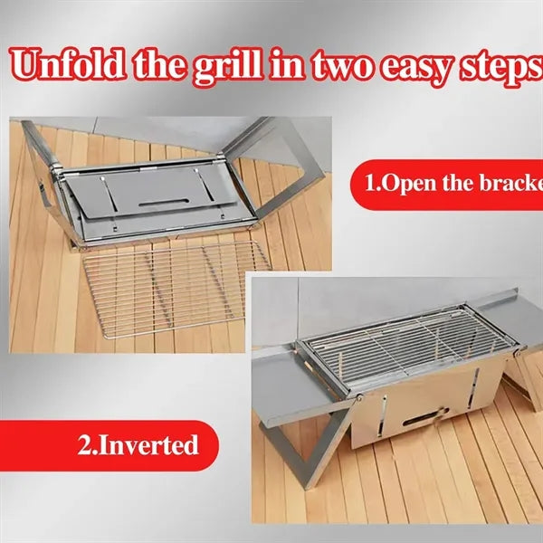 Outdoor portable mini grill