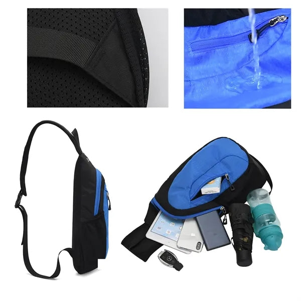 Waterproof Crossbody Sling Backpack