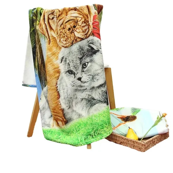 30x60" Quick Dry Absorbent Microfiber Beach Towel Blanket