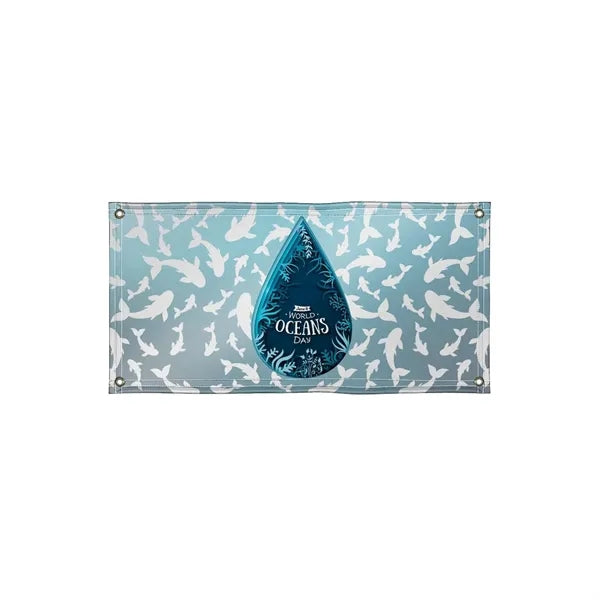 3' x 6' PVC-Free Banner Single-Sided