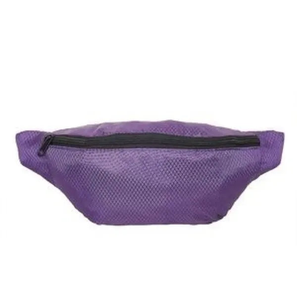 Waterproof Ribstop Waist Fanny Packs w/ 1 Zipper, 13"W x 6"H