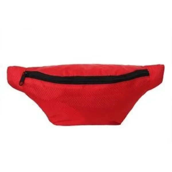 Waterproof Ribstop Waist Fanny Packs w/ 1 Zipper, 13"W x 6"H