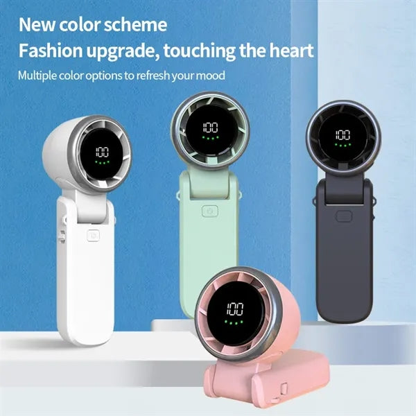 New Summer High Speed Cooling Foldable Handheld Fan
