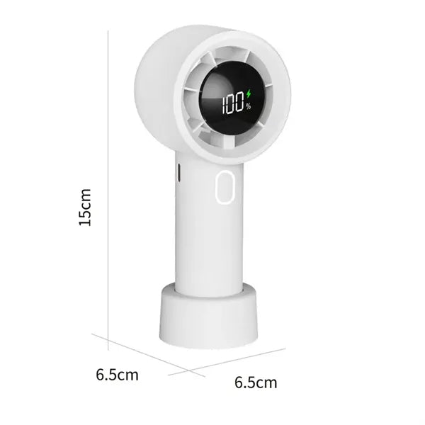 Portable Handheld Fan with Holder