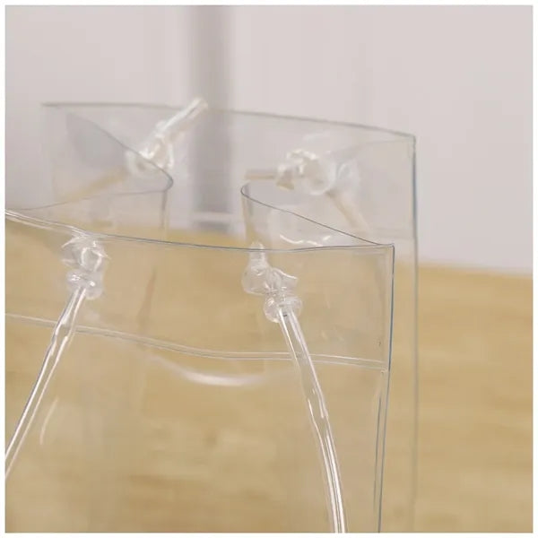 Portable Collapsible Clear Ice Wine Pouch