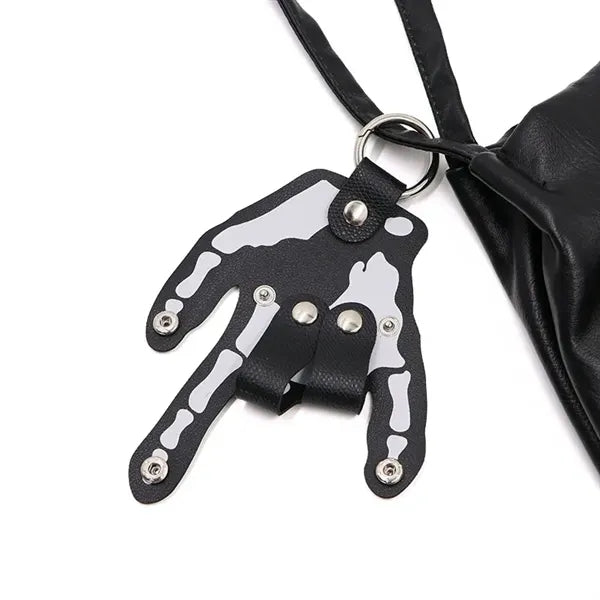 Palm Leather Keychain