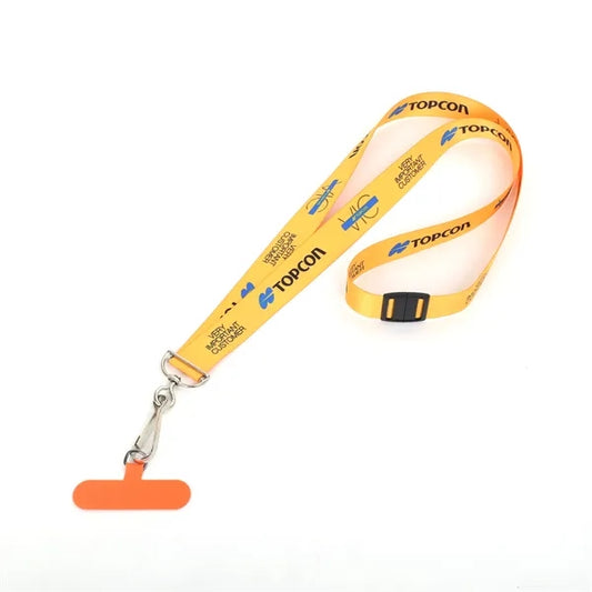3/4" Full Color 50D RPET Lanyard - Free Air Shipping