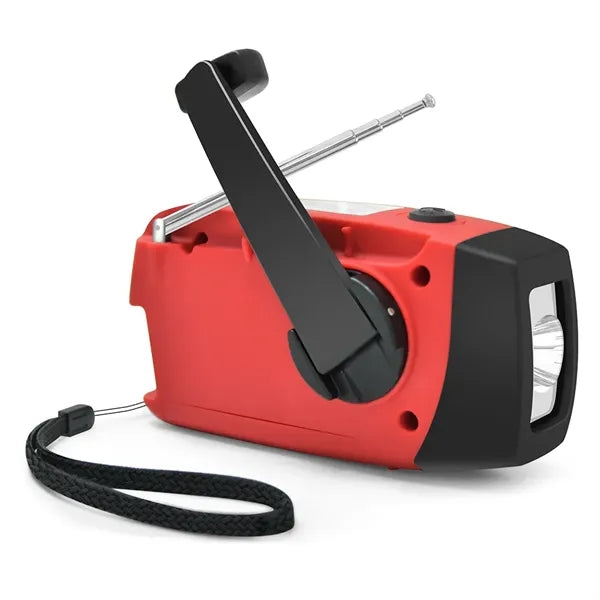 Emergency Hand Crank Dynamo Radio with USB Phone Charger