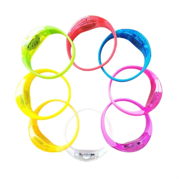 LED Glow Flashing Arm Wrist Bands